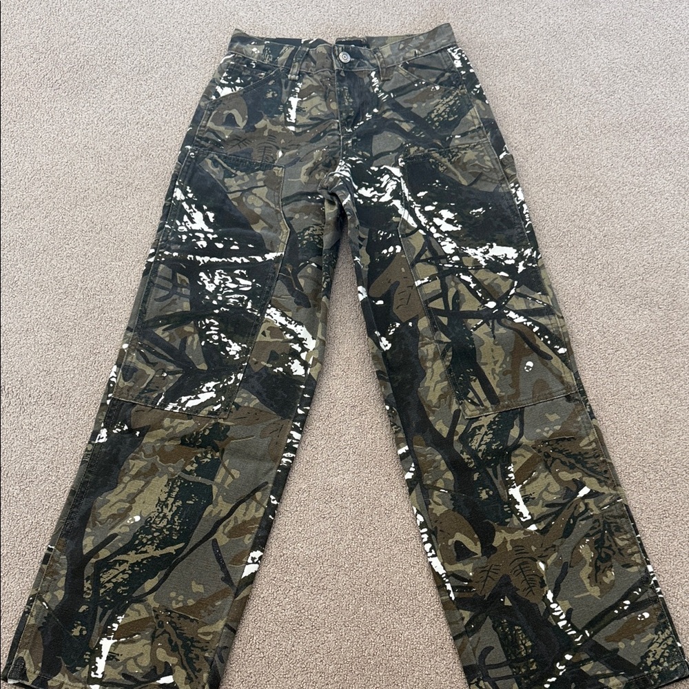 RSQ YOUTHCamouflage Cargo Pants